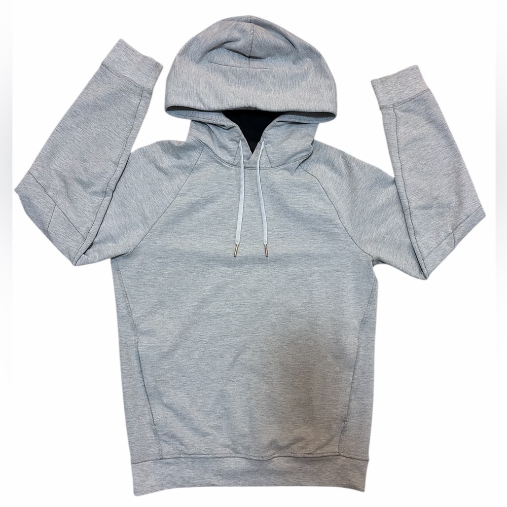 Lululemon City Sweat Pullover Hoodie Men's XS Heathered Gray Sweatshirt